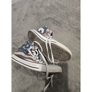 Converse Stars and Stripes High-Top Sneakers
